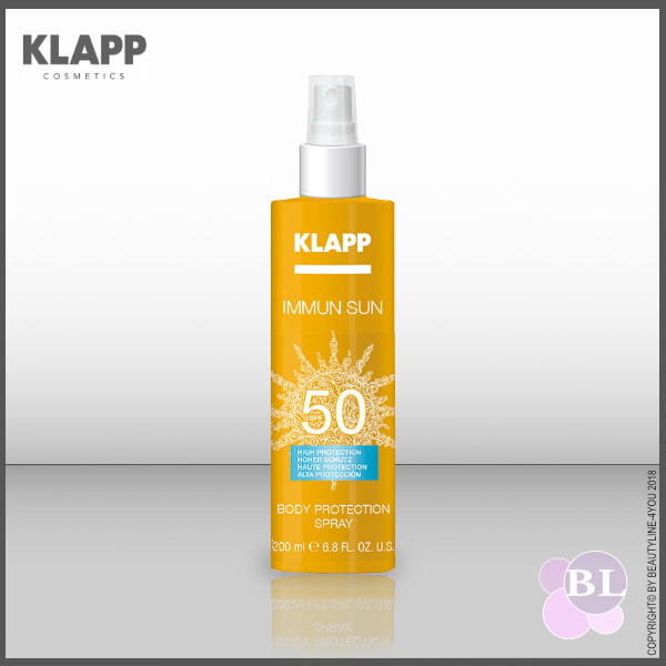 KLAPP IMMUN SUN BODY PROTECTION SPRAY SPF 50